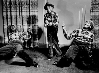 The Berry Brothers tap dancing trio