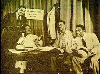 Tap dancers Willie Bryant, Leonard Reed, Cholly Atkins and Honi Coles